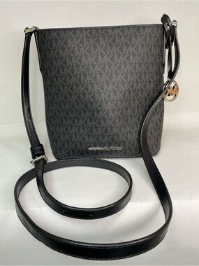 Michael Kors Black Crossbody Bucket Style Bag